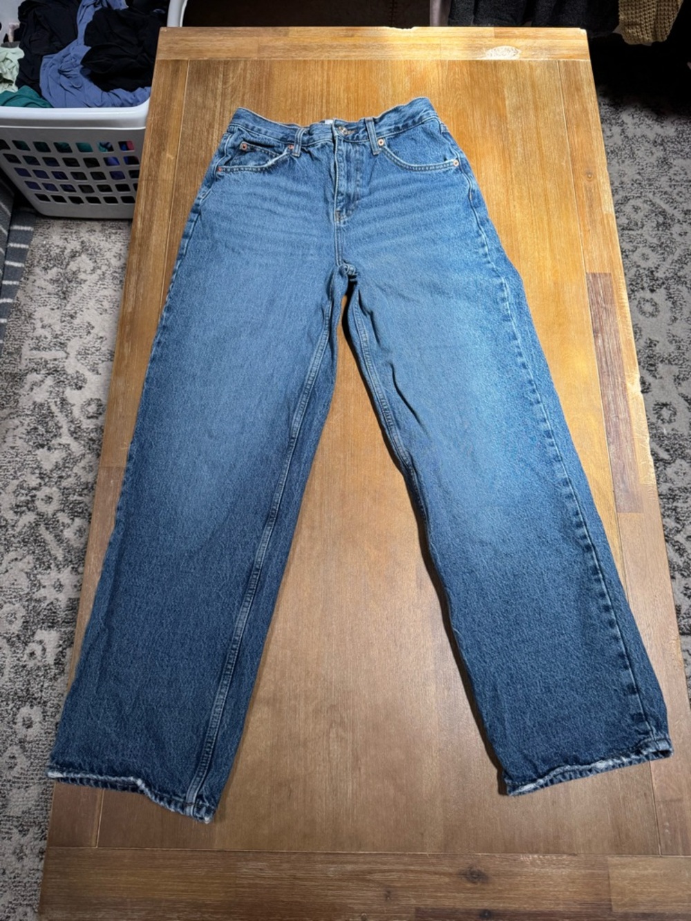 BDG Light Blue Boyfriend Jeans - Relaxed Denim
